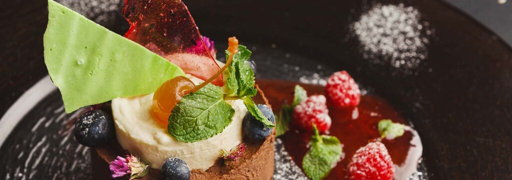 Behind the Scenes: Meet the Chefs of Hash House A Go Go at The Plaza 2 exclusive mousse dessert served at restaurant KLRAP3U