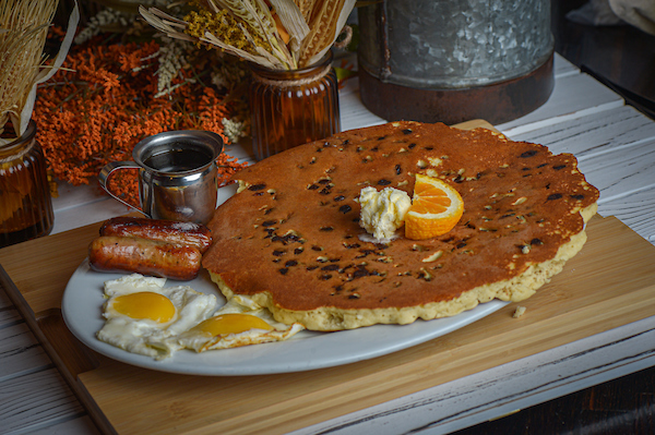 Big Flavors, Bigger Portions: Why Hash House A Go Go is a Las Vegas Icon 1 Fluffy Big O’ Pancakes at Hash House A Go Go, the Las Vegas comfort food icon.